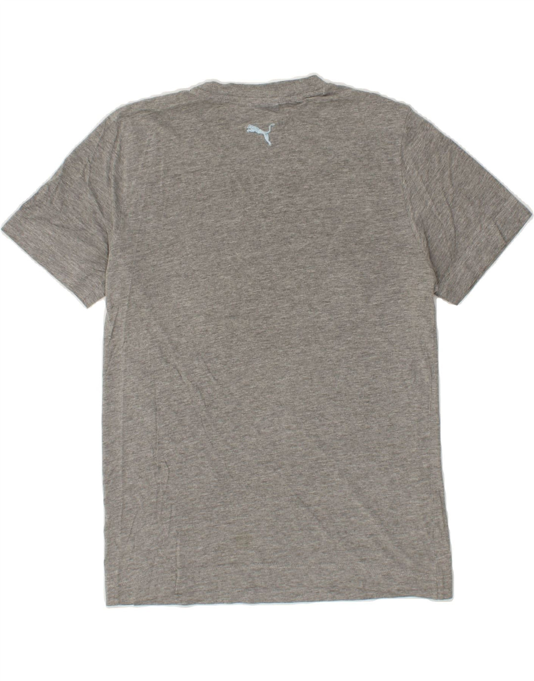 PUMA Mens Graphic T-Shirt Top Medium Grey Vintage Puma and Second-Hand Puma from Messina Hembry 