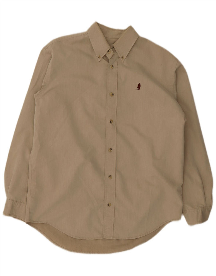Marlboro Classics Herreskjorte Medium Beige Bomuld