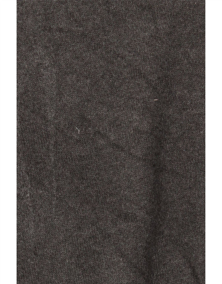 Marks & Spencer Herre Regular Fit V-hals sweater XL Grå bomuld