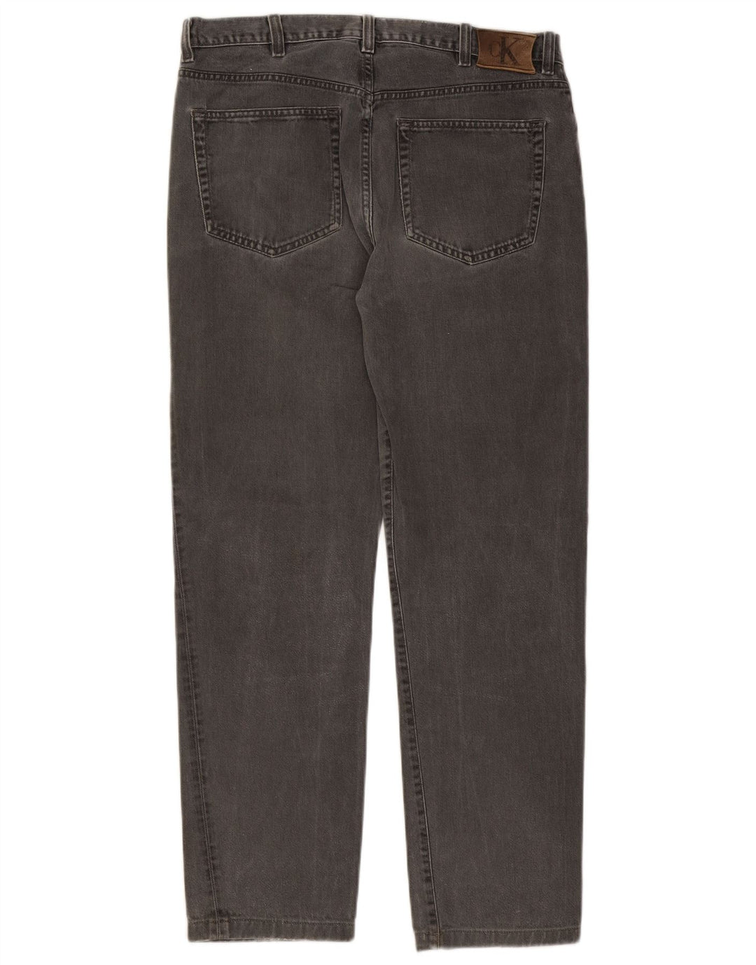 Calvin Klein Straight Jeans til mænd W34 L30 Grå