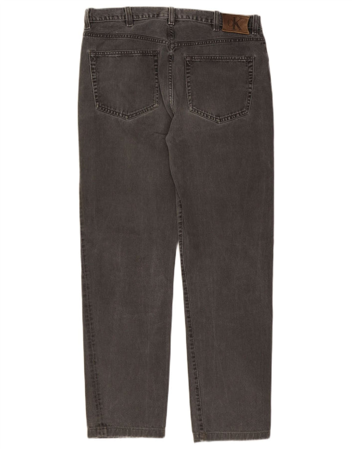 Calvin Klein Straight Jeans til mænd W34 L30 Grå
