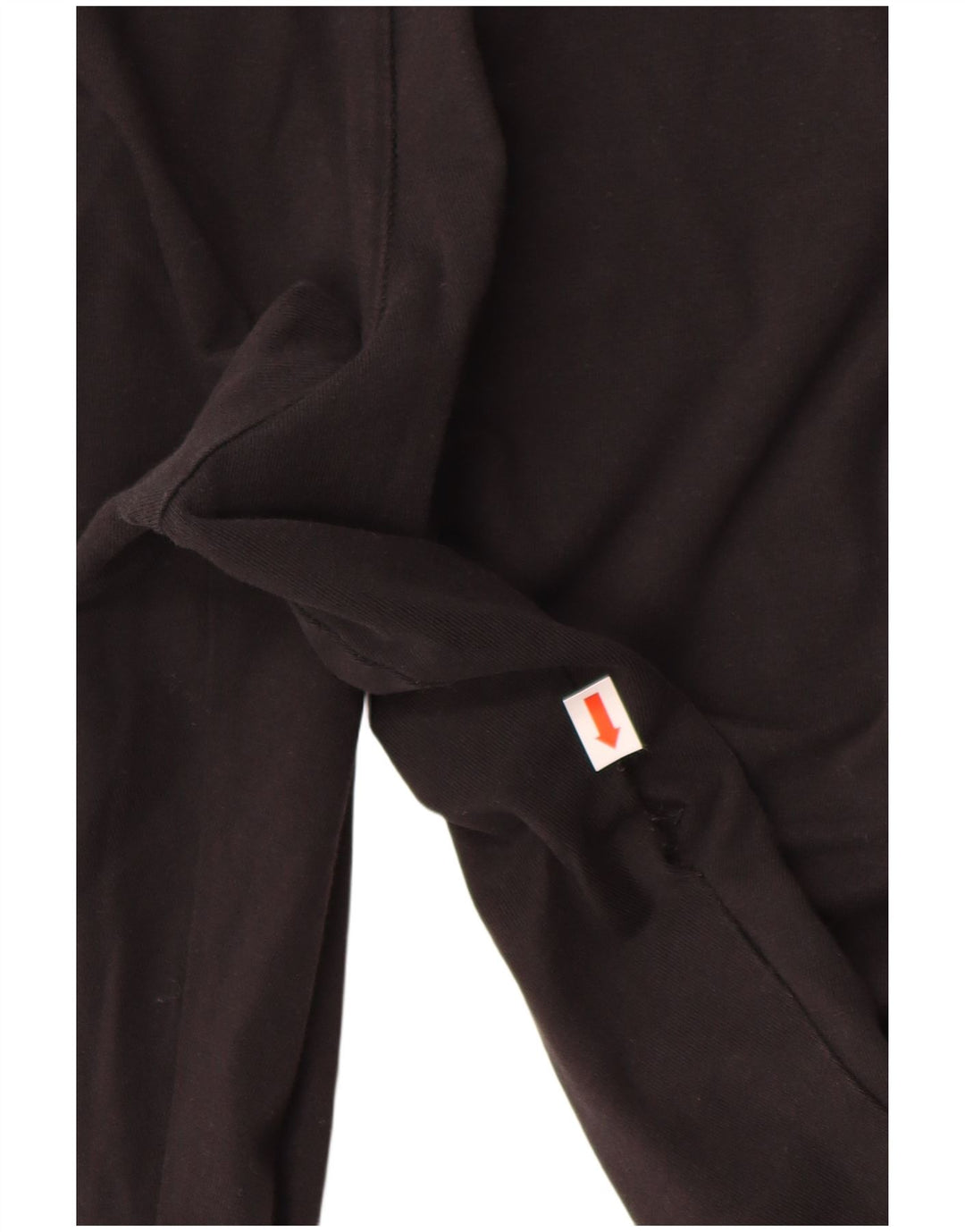 ADIDAS Dame Leggings UK 12 Medium Sort Bomuld