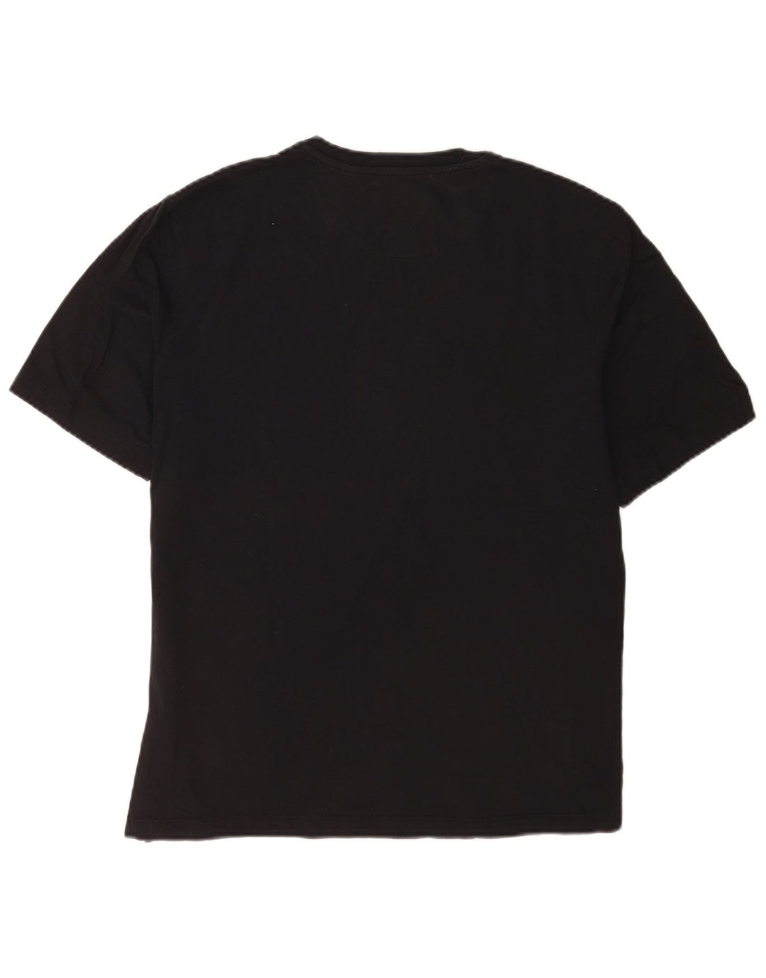 Ted Baker Herre Regular T-Shirt Top Medium Sort Bomuld