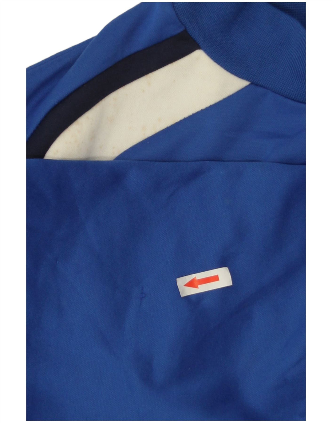 Diadora Herre Sweatshirt Jumper Small Blue Colourblock Polyester
