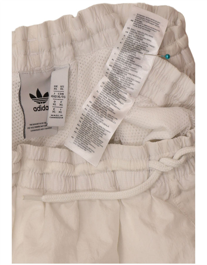 Adidas Badeshorts til mænd XL Hvid Polyester