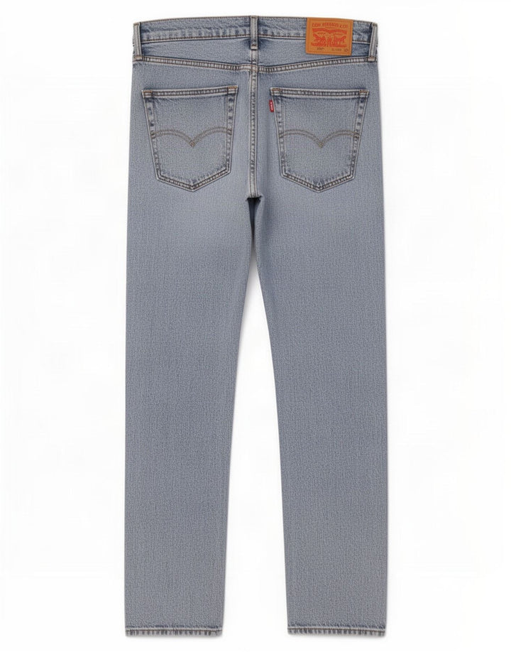 Levi's Herre 502 tilspidsede jeans W32 L30 blå bomuld