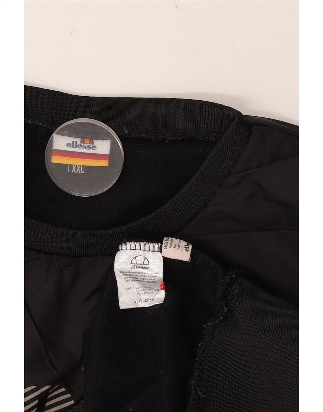 Ellesse Herre Grafisk Sweatshirt Jumper 2XL Grå Bomuld