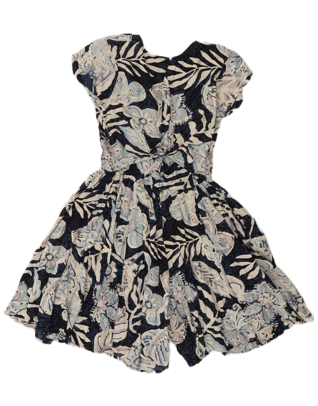 MISS JOY Dame Playsuit EU 38 XS Blue Floral