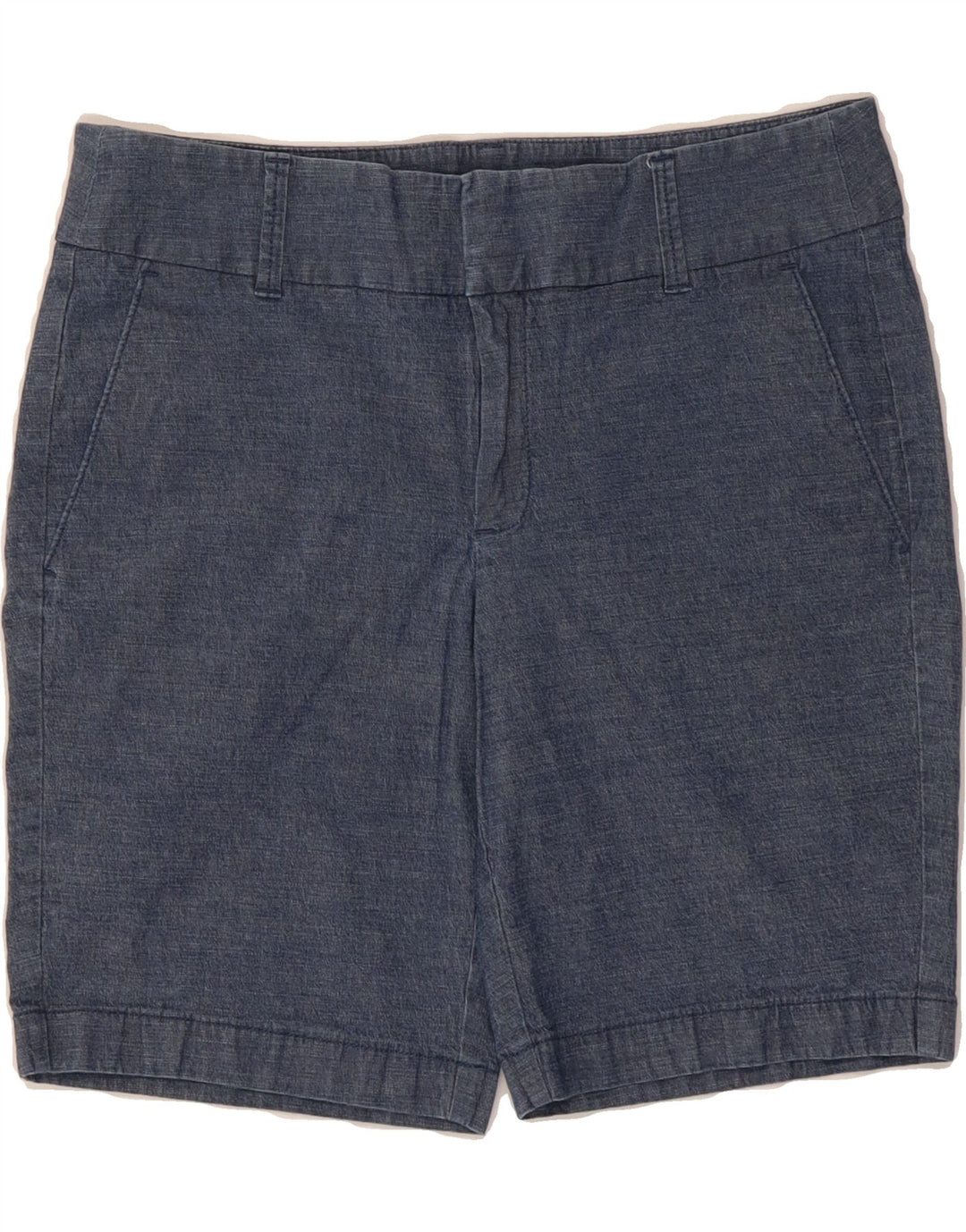 J. CREW Womens Frankie Chino Shorts US 8 Medium W32  Blue Cotton Vintage J. Crew and Second-Hand J. Crew from Messina Hembry 
