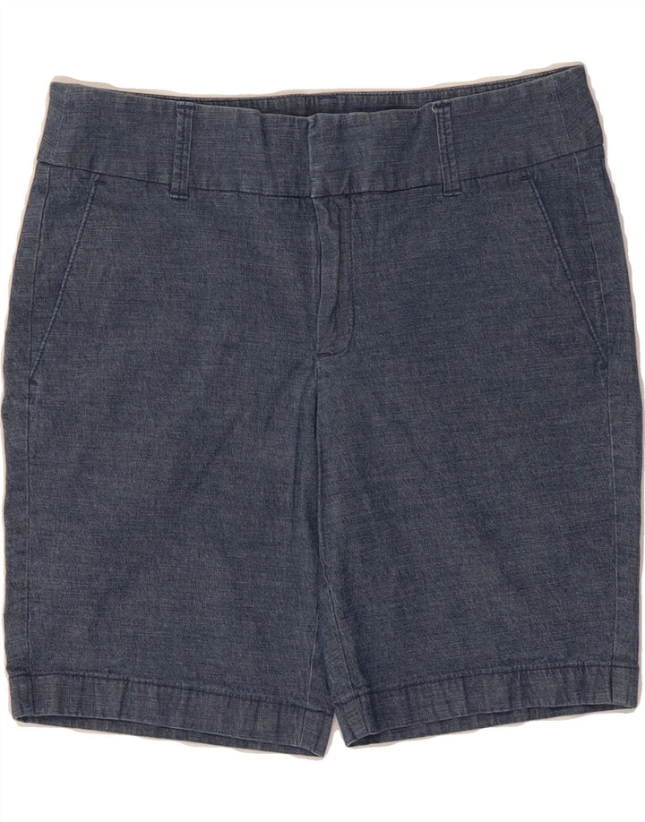 J. CREW Womens Frankie Chino Shorts US 8 Medium W32  Blue Cotton Vintage J. Crew and Second-Hand J. Crew from Messina Hembry 