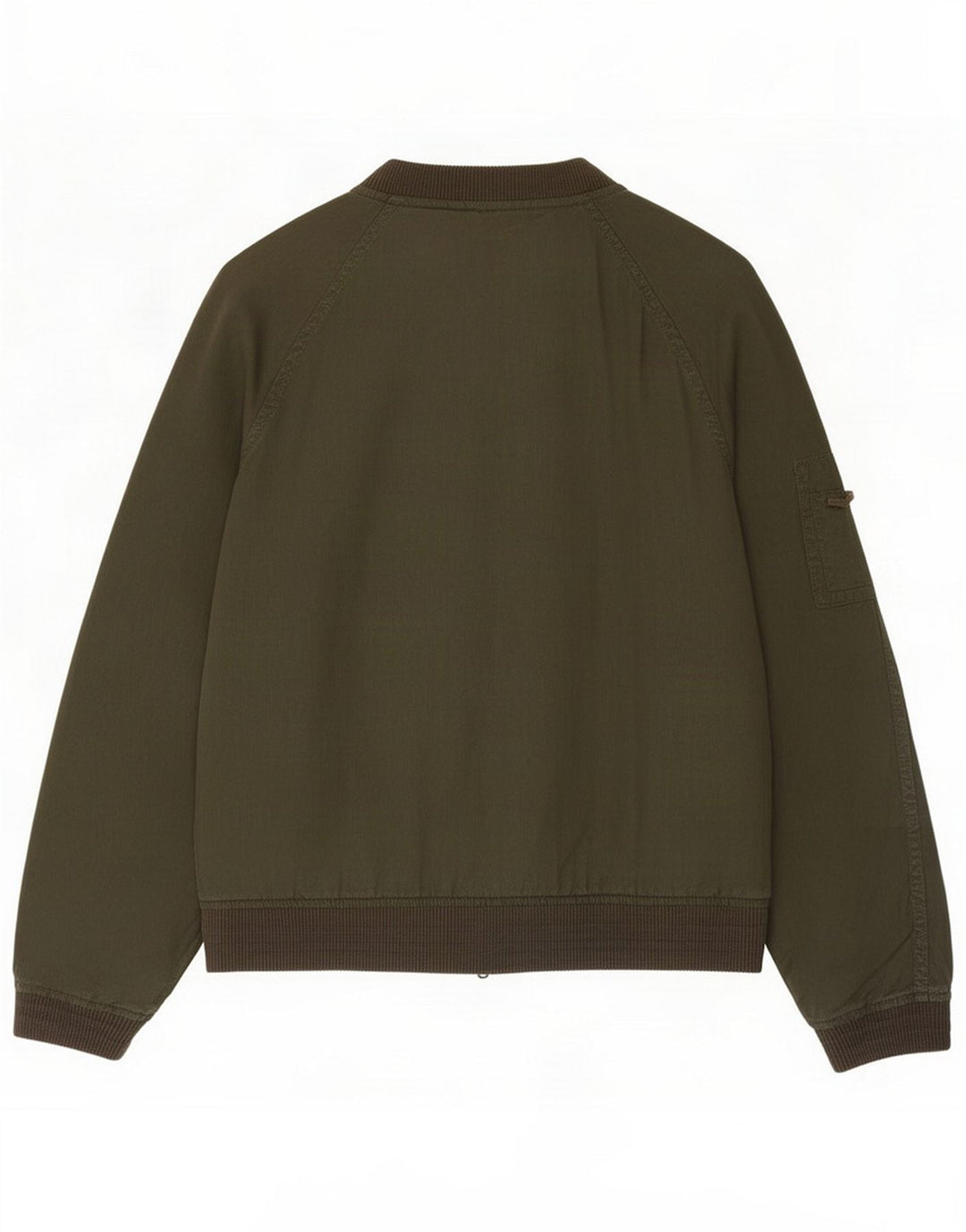 Superdry Bomberjakke til mænd UK 36 Small Khaki Lyocell