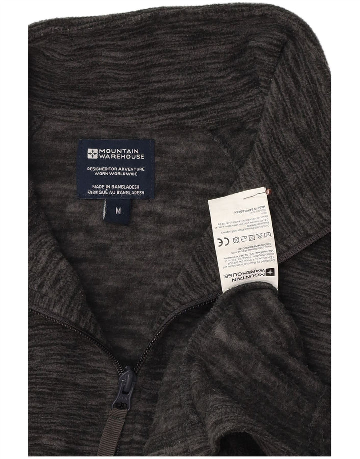 MOUNTAIN WAREHOUSE Fleecejakke til mænd UK 38 Medium Grå Polyester