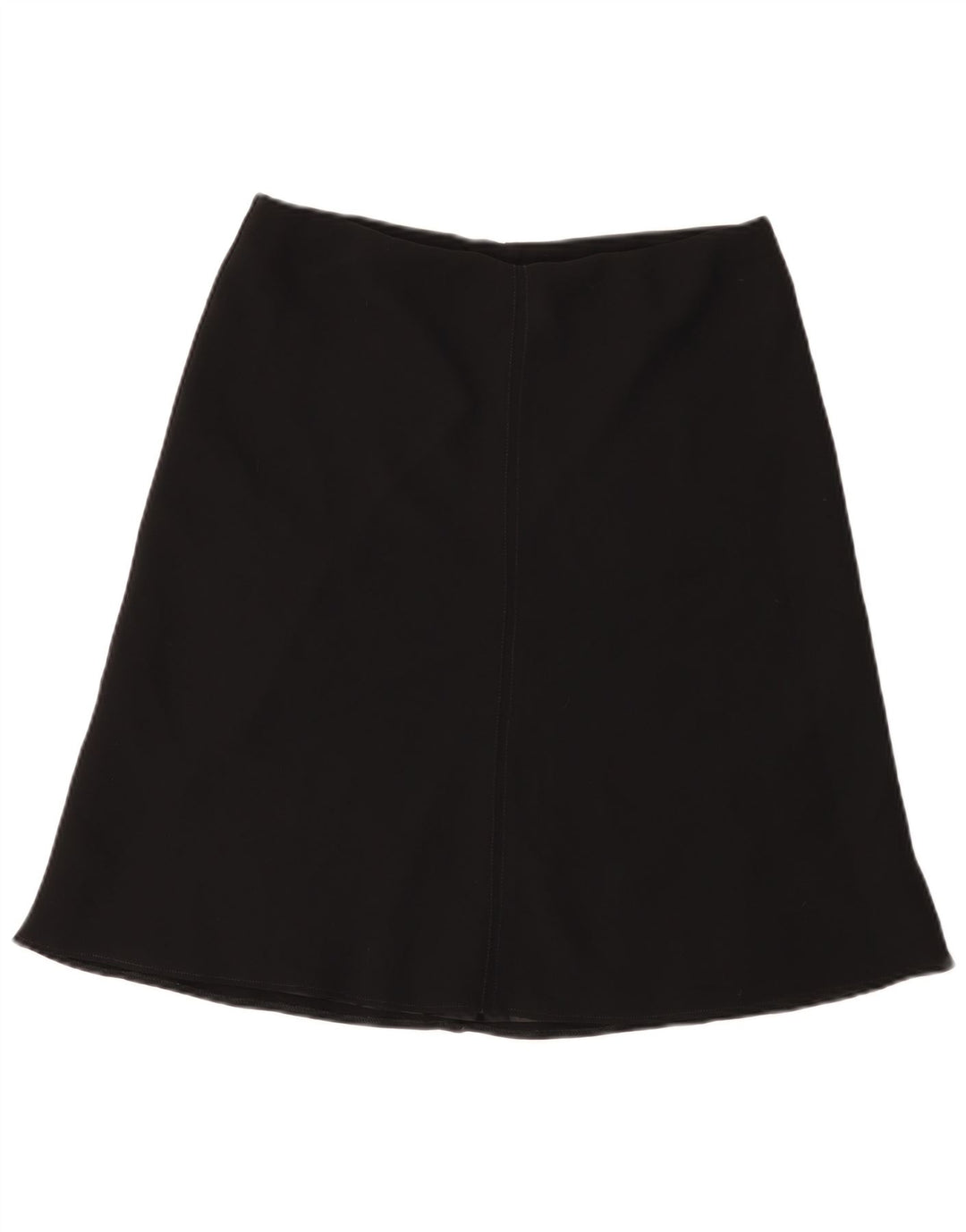 Marks & Spencer A-line nederdel til kvinder UK 14 Large W32 Black Polyester