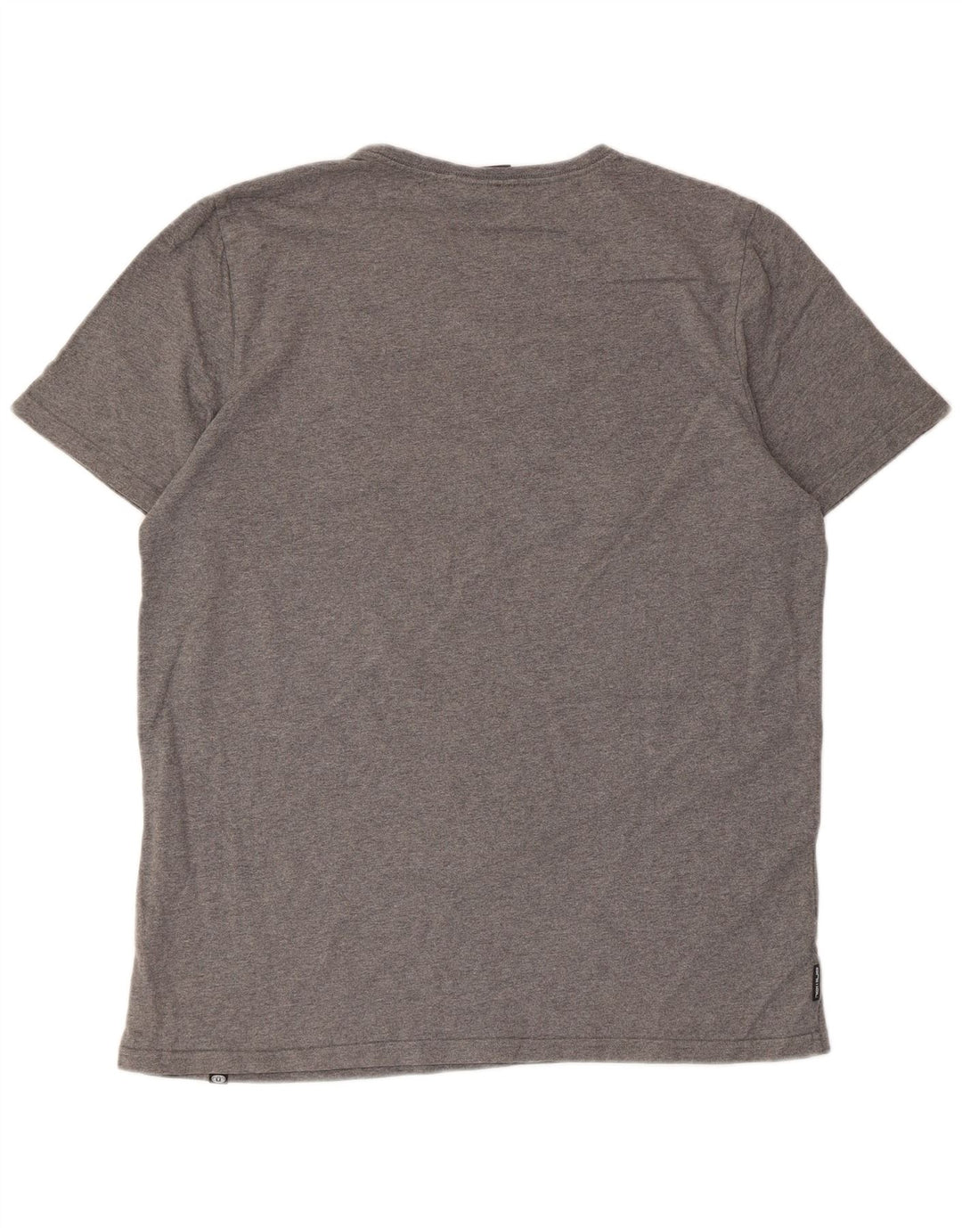 Animal Herre Grafisk T-Shirt Top Stor Grå Bomuld
