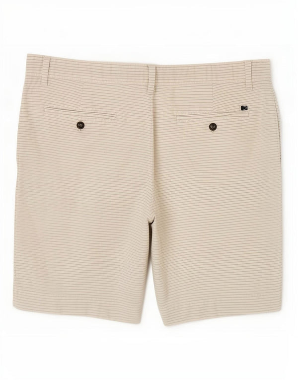 Marks & Spencer Chino Shorts til mænd W36 Stor hvid nålestribet bomuld
