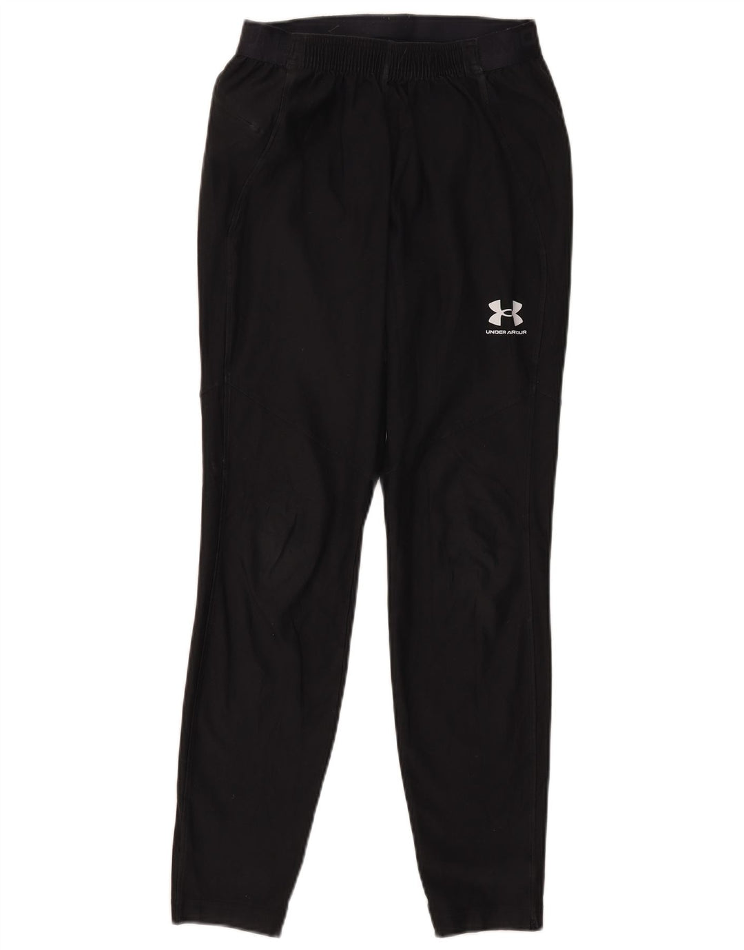 UNDER ARMOUR Grafiske Leggings til kvinder UK 10 Small Black Colourblock