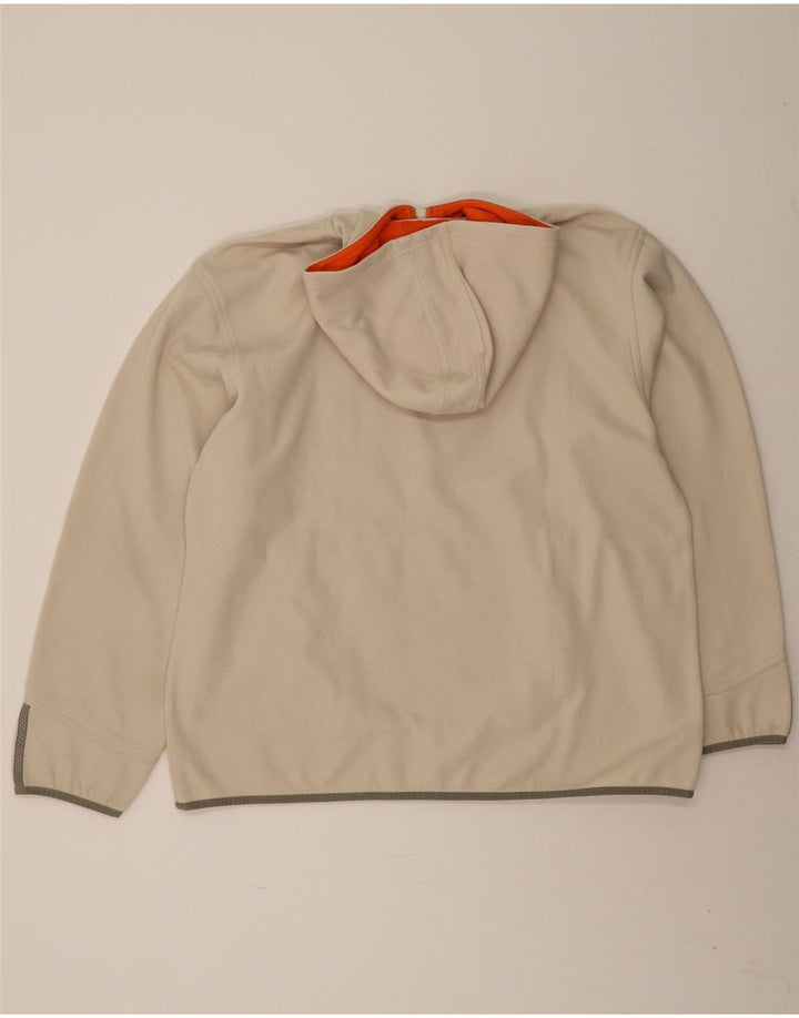 Adidas Hættetrøje med lynlås til mænd XL Beige Polyester
