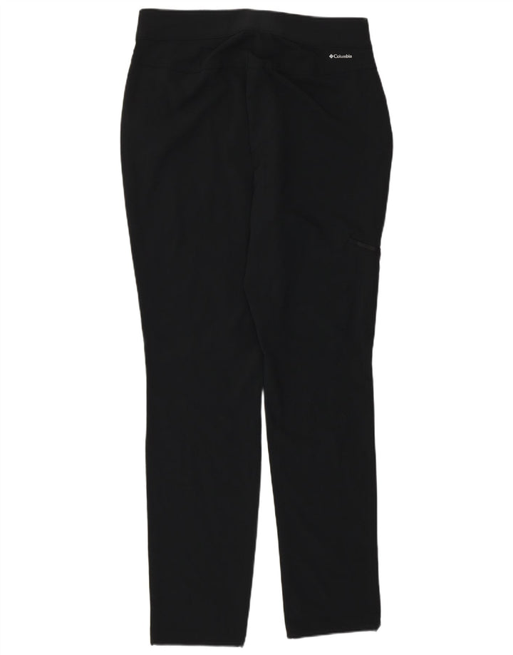 Columbia Womens Slim Cargo Trousers US 10 Large W30 L31 Black Polyester