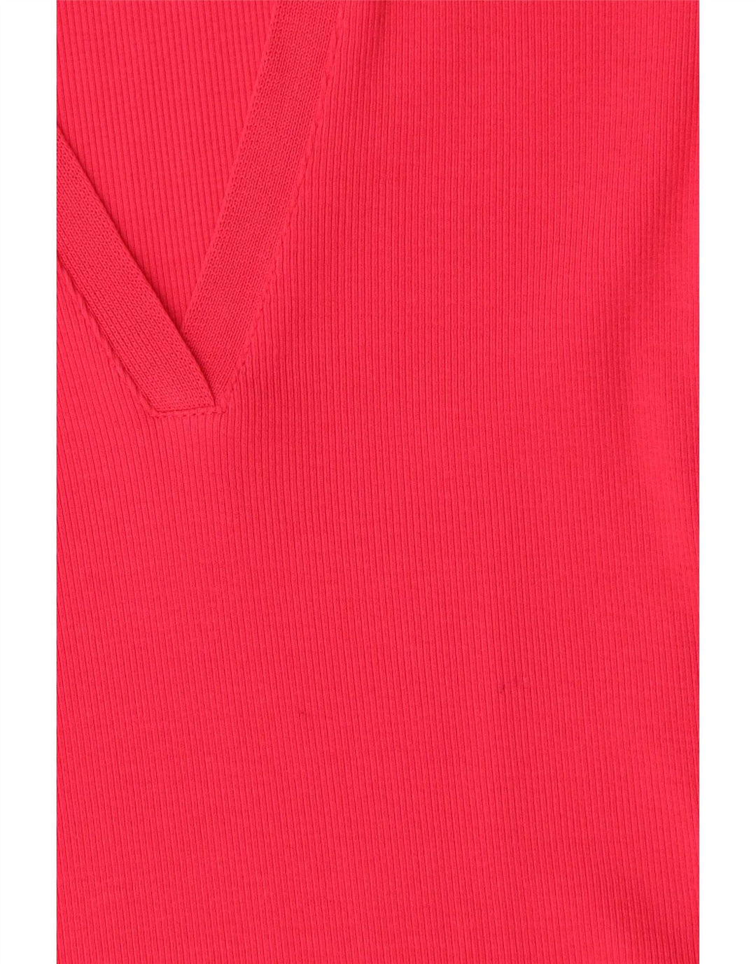 Zara Womens Bodycon Dress UK 8 Small Red Bomuld