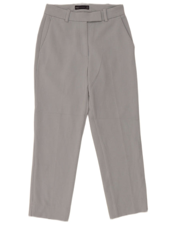 Marks & Spencer Dame Capri Bukser med høj talje UK 6 XS W24 L23 Blå