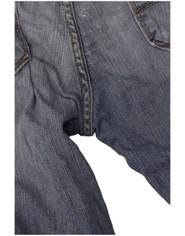 LEVI'S Herre 519 Slim Jeans W34 L34 Blå Bomuld