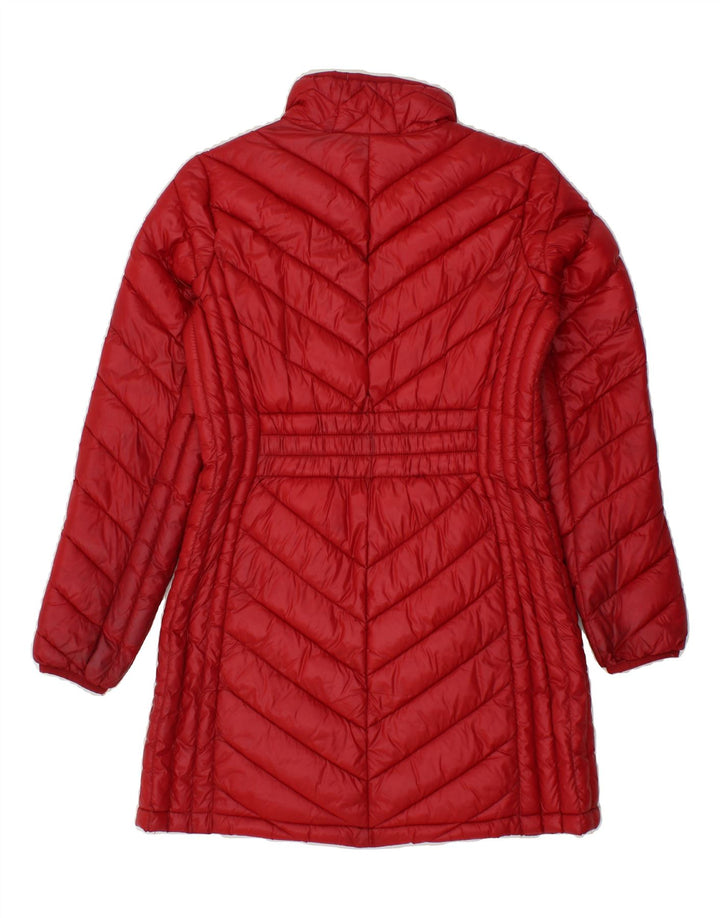 MICHAEL KORS Womens Padded Coat UK 10 Small Red Nylon Vintage Michael Kors and Second-Hand Michael Kors from Messina Hembry 