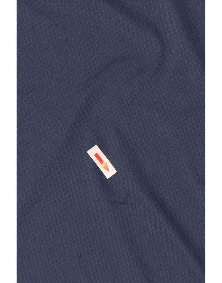 Adidas Herre Climalite T-Shirt Top Stor Marineblå