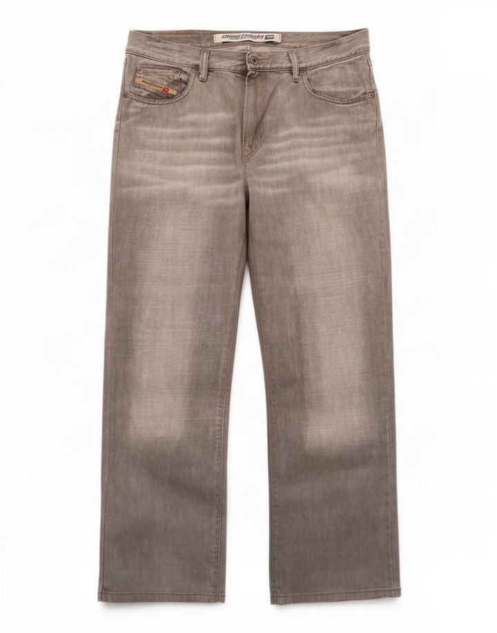 Diesel Herre Bootcut Jeans W36 L30 Grå Bomuld