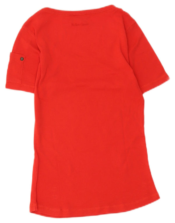 Marlboro Classics Girls T-Shirt Top 13-14 år XL Rød