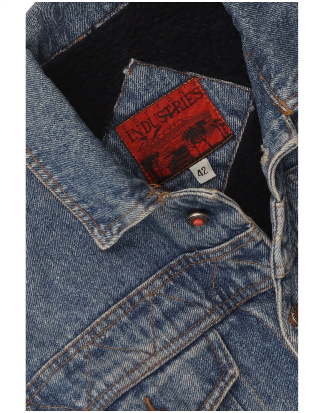 Cotton's Industries Dame denimjakke IT 42 Medium Blue