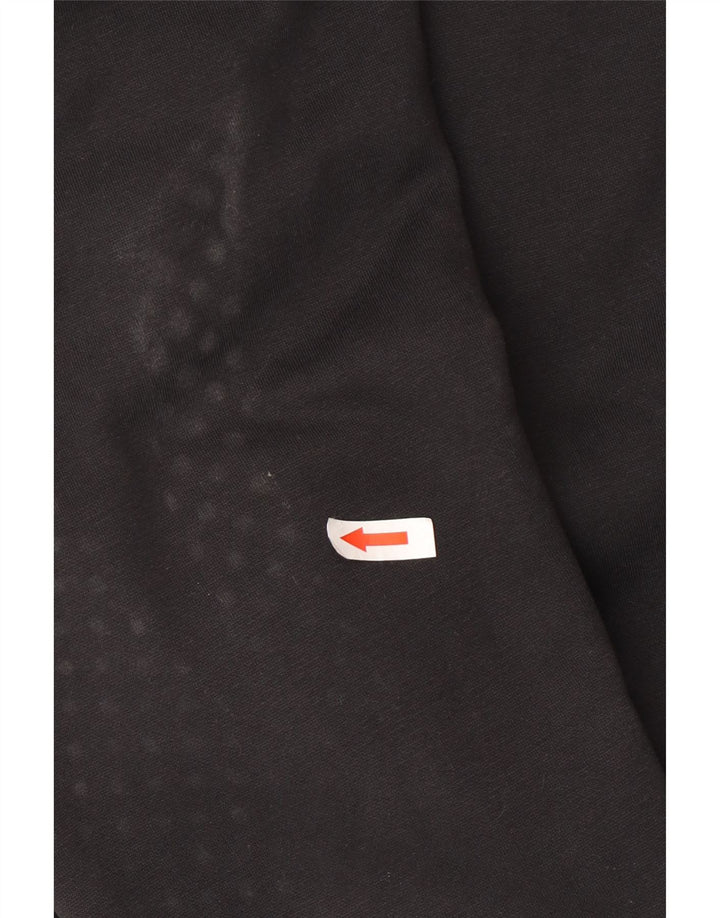 K-Way Herre hættetrøje med lynlås 2XL sort polyester