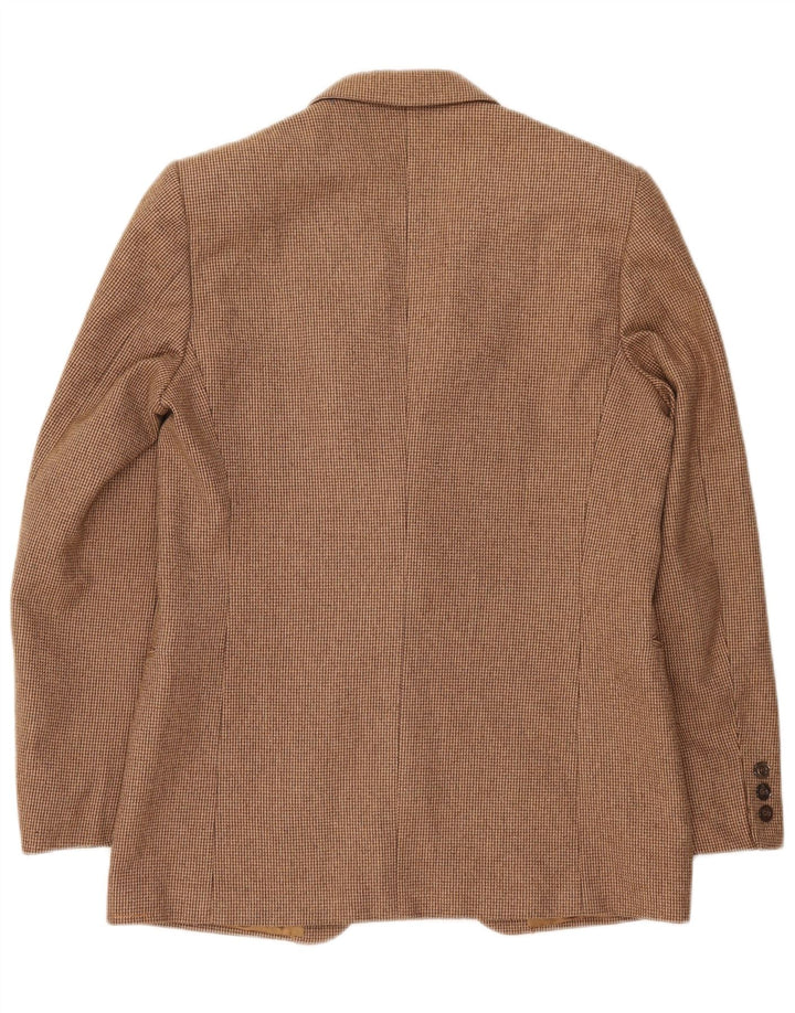 Vintage Herre 2-knap 2-delt jakkesæt IT 48 Medium W32 L28 Brun