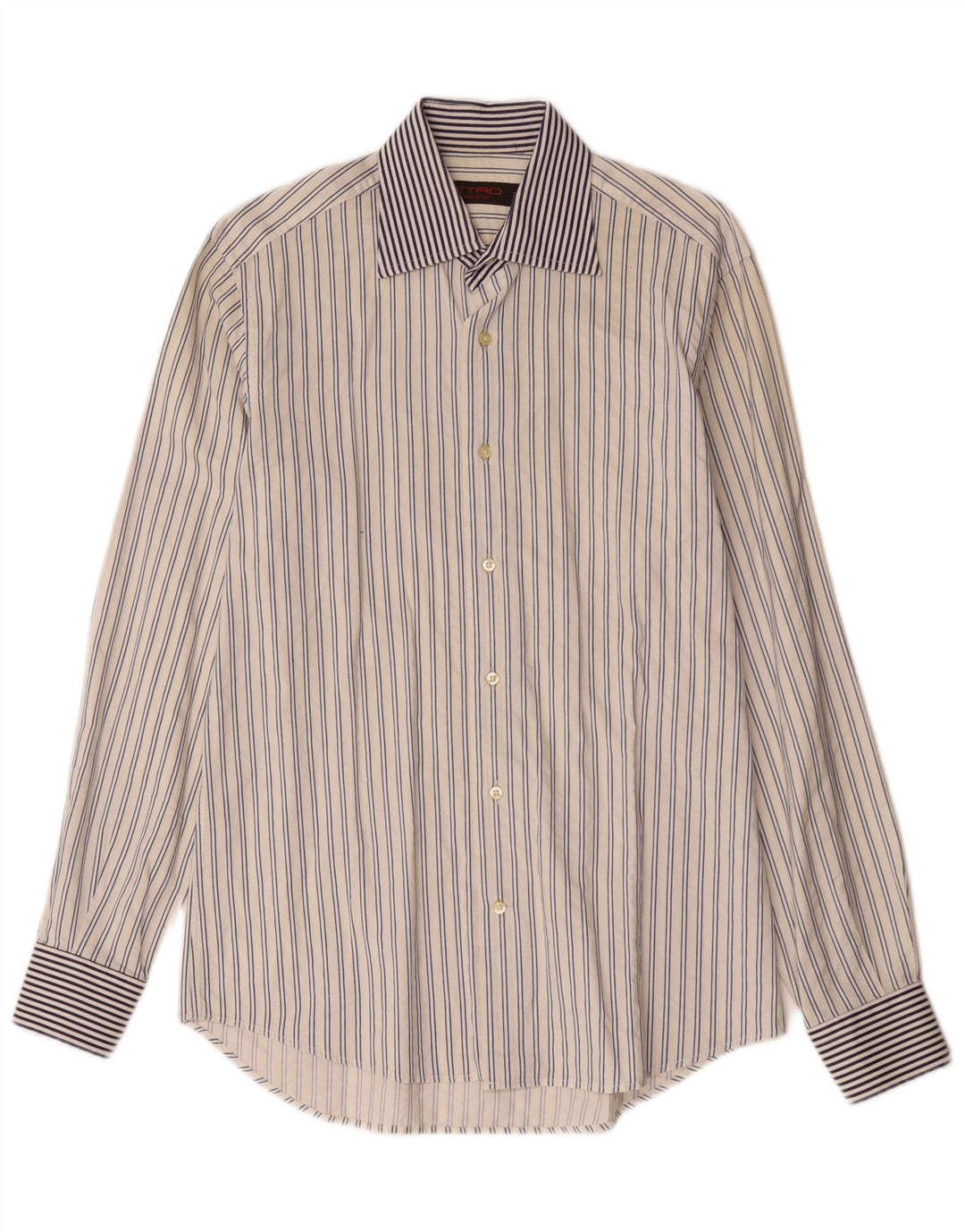Etro herreskjorte str. 39 Medium hvid stribet