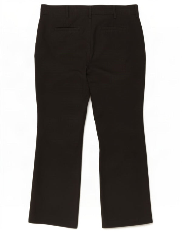 M&Co Dame Bootcut Casual Bukser UK 14 Large W36 L28 Sort Polyester