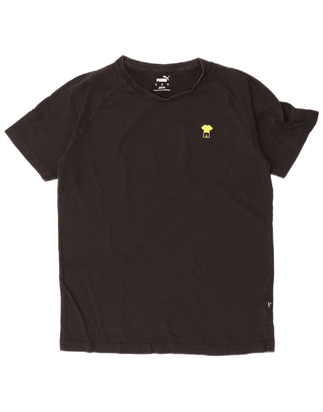 Puma Herre T-Shirt Top Medium Sort