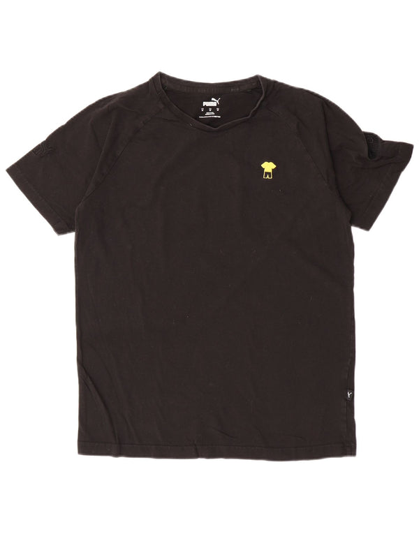 Puma Herre T-Shirt Top Medium Sort