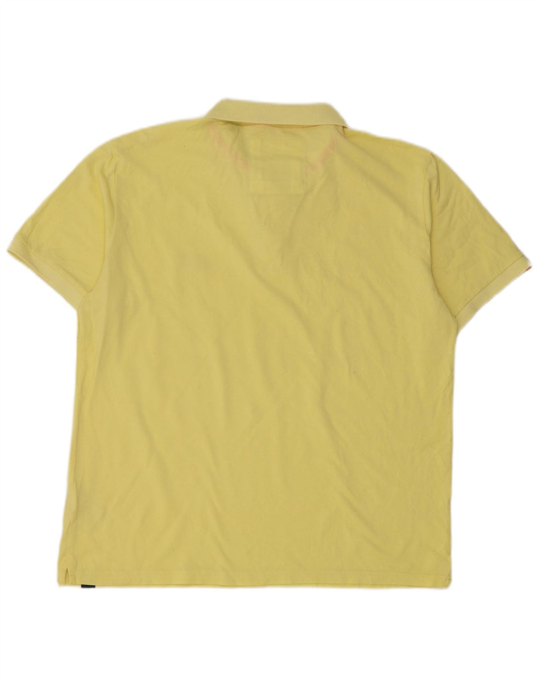 Superdry herre poloshirt 2XL gul bomuld