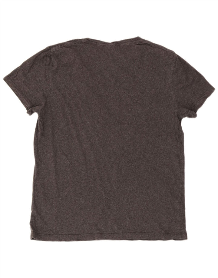 Jack Wills Herre T-shirt Top mellemgrå bomuld