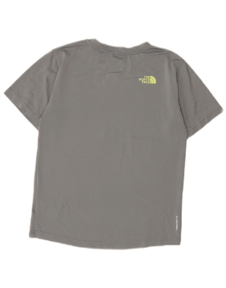 The North Face Boys T-Shirt Top 9-10 år Medium Grå Polyester