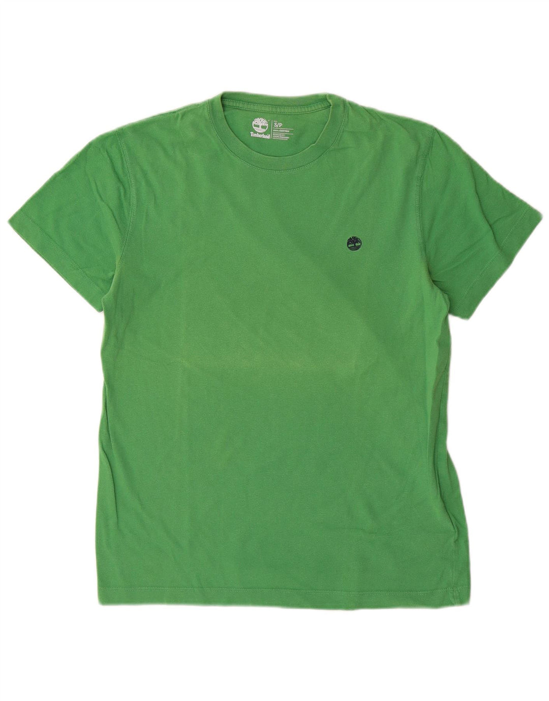 Timberland Herre Regular Fit T-Shirt Top Lille grøn bomuld