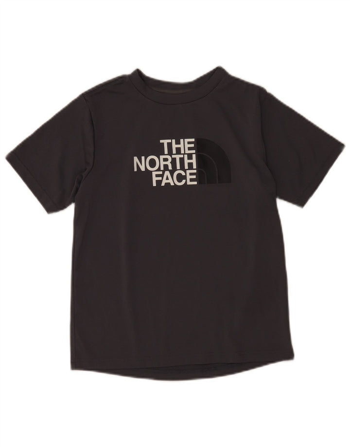 The North Face Boys Grafisk T-Shirt Top 9-10 år Medium Grå Polyester