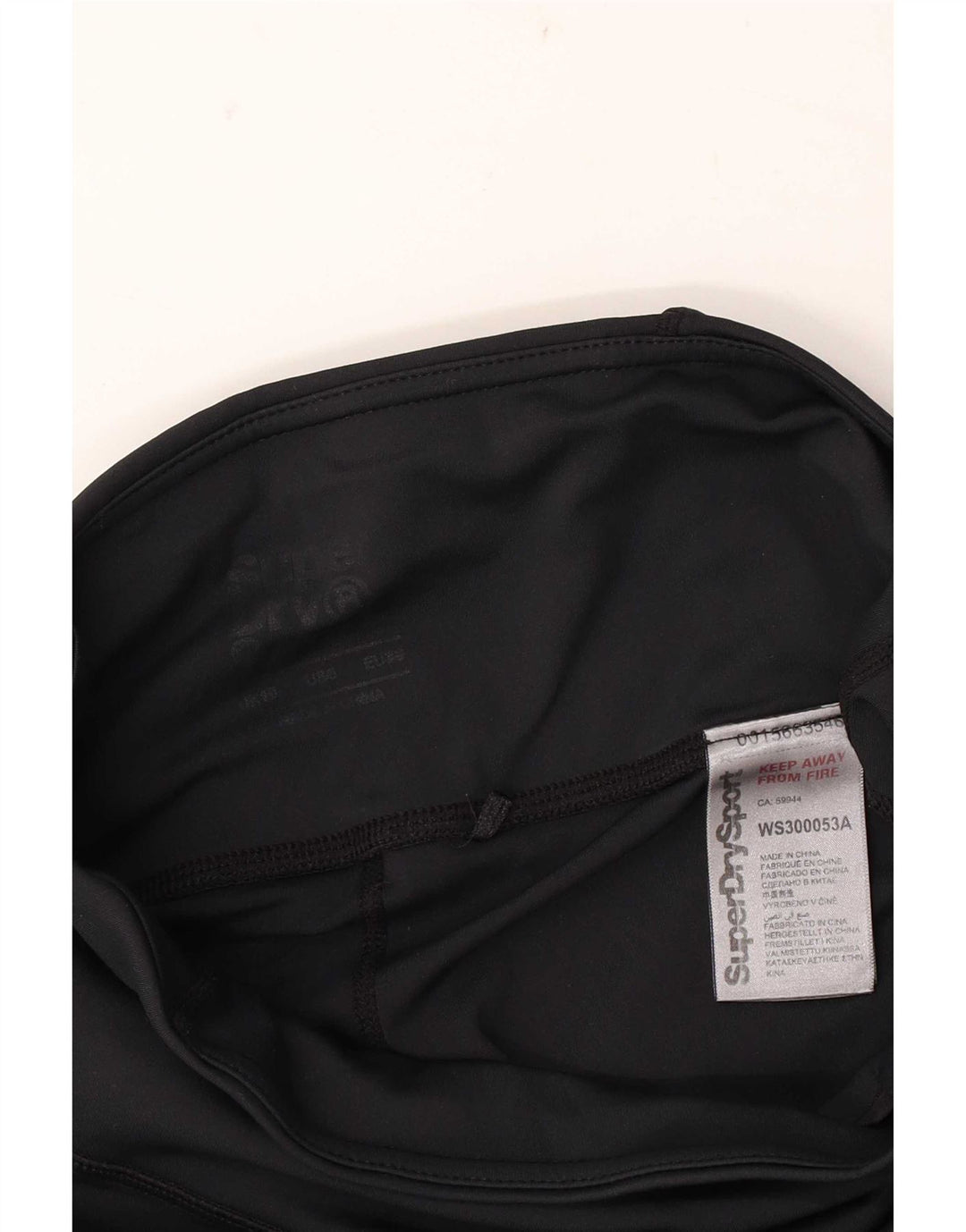 Superdry Grafiske Leggings til kvinder UK 10 Lille sort polyester
