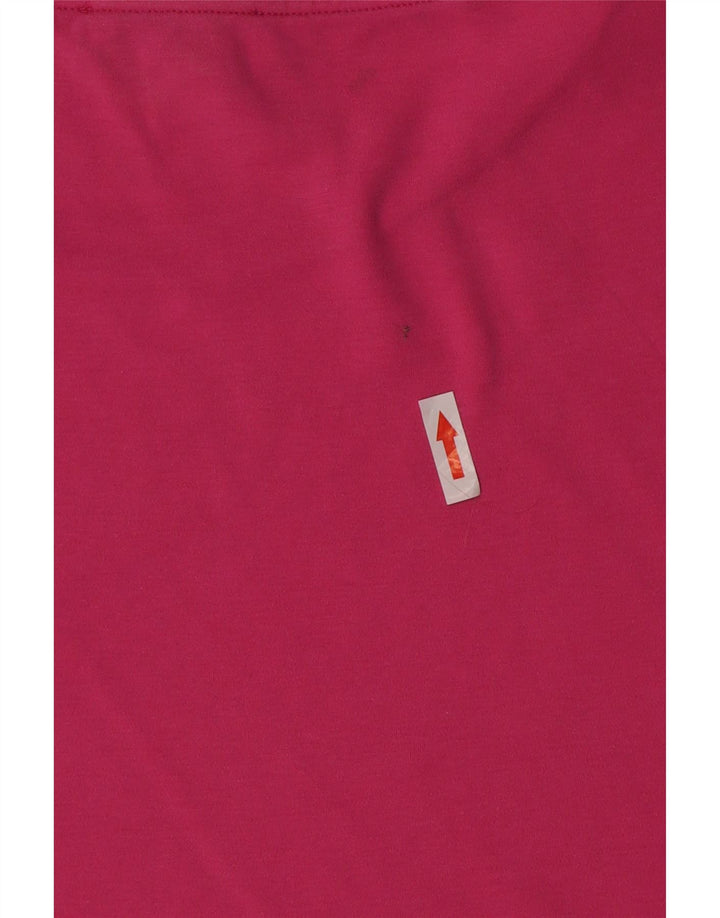Max & Co. Dame Crop T-Shirt Top UK 14 Medium Pink
