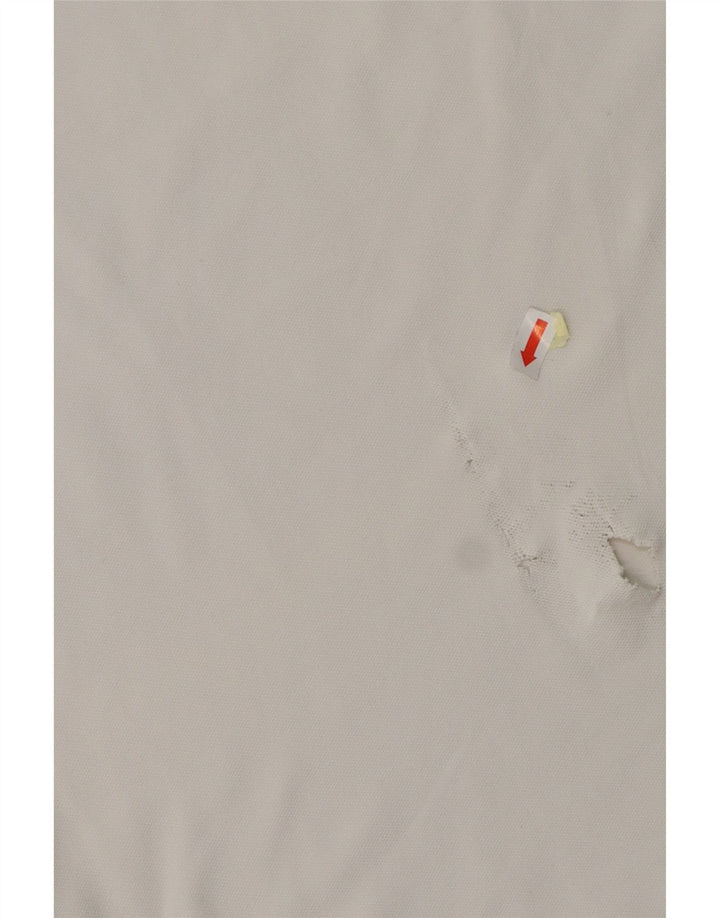 CONTE OF FLORENCE Herre poloshirt Medium hvid bomuld