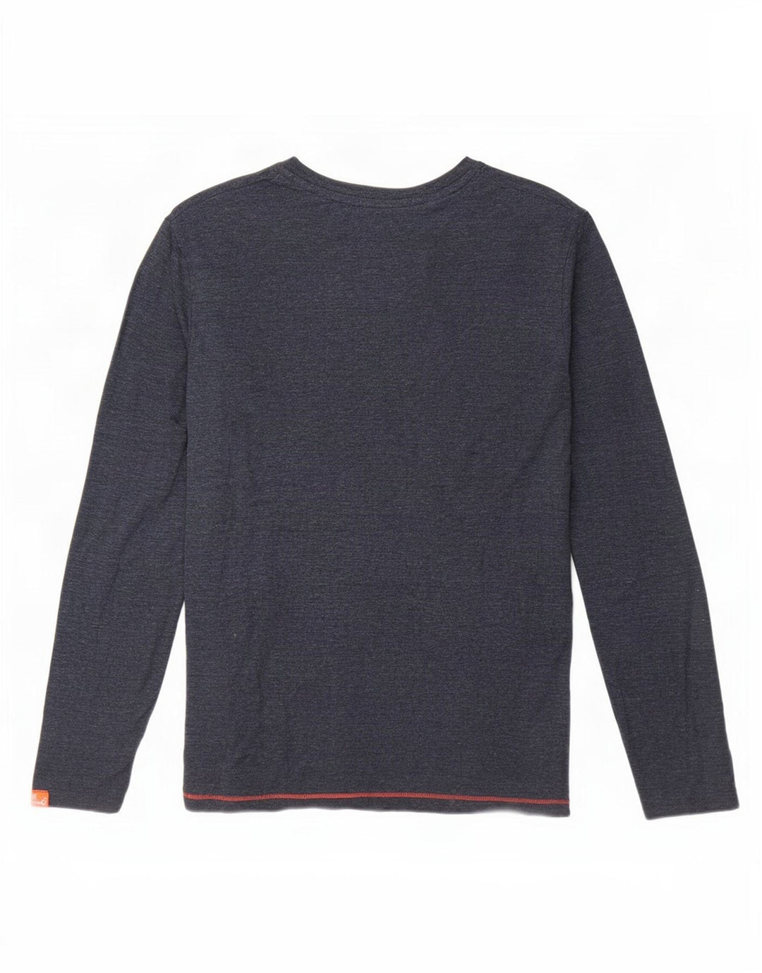 Superdry Herre Top Langærmet Lille Marineblå Flecked Bomuld