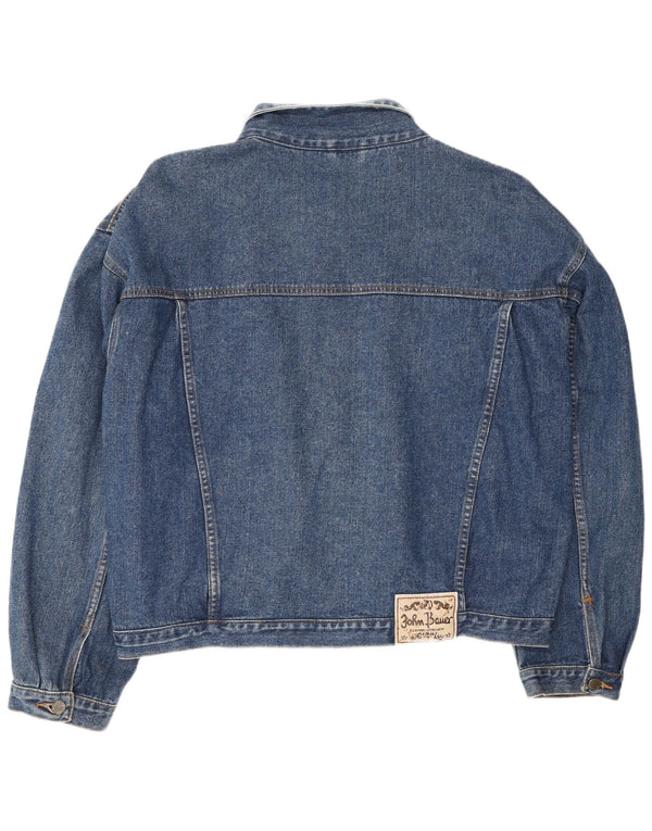 JOHN BAUER Denimjakke til mænd UK 48 4XL Blå Bomuld
