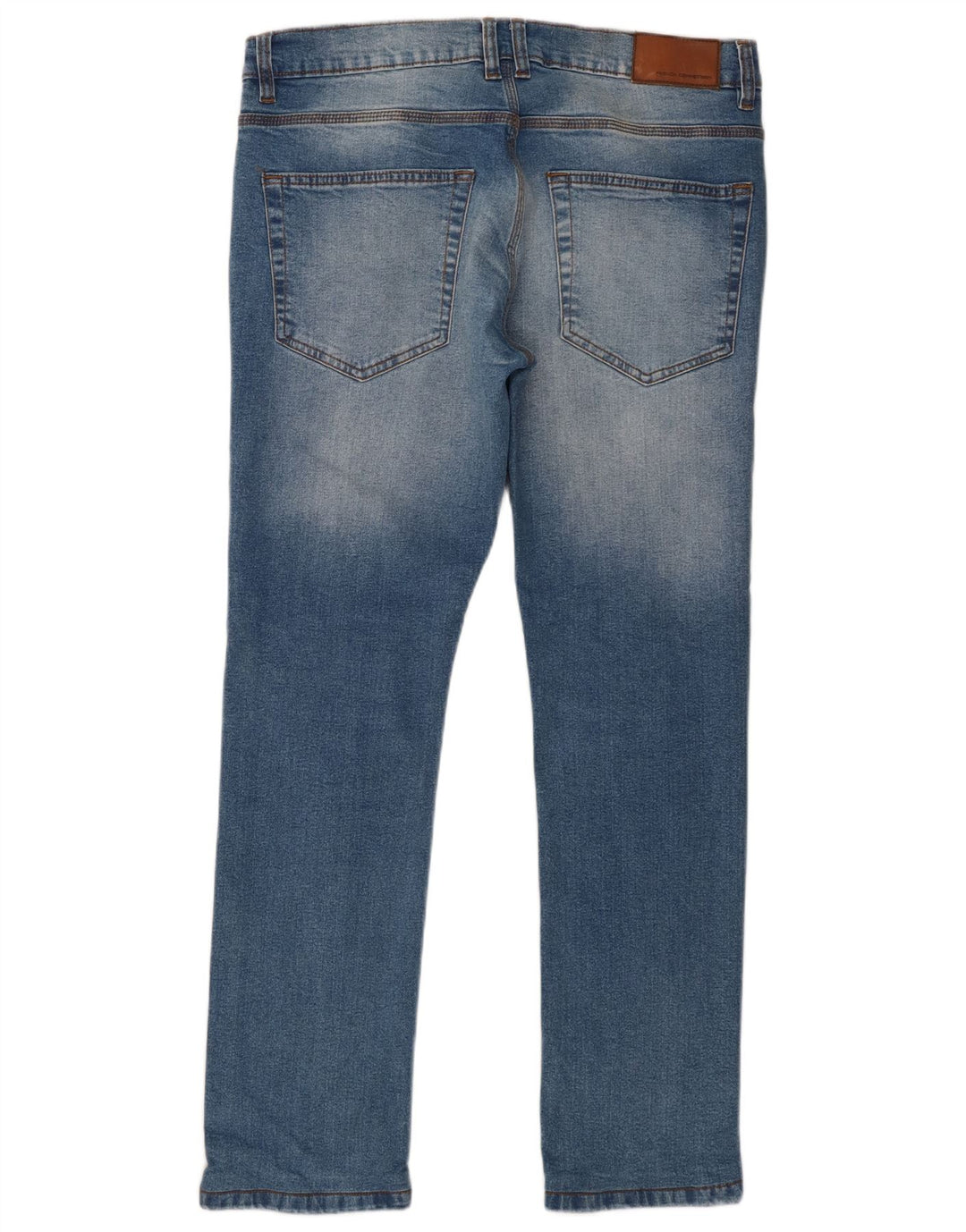 French Connection Slim Jeans til mænd W36 L32 blå bomuld