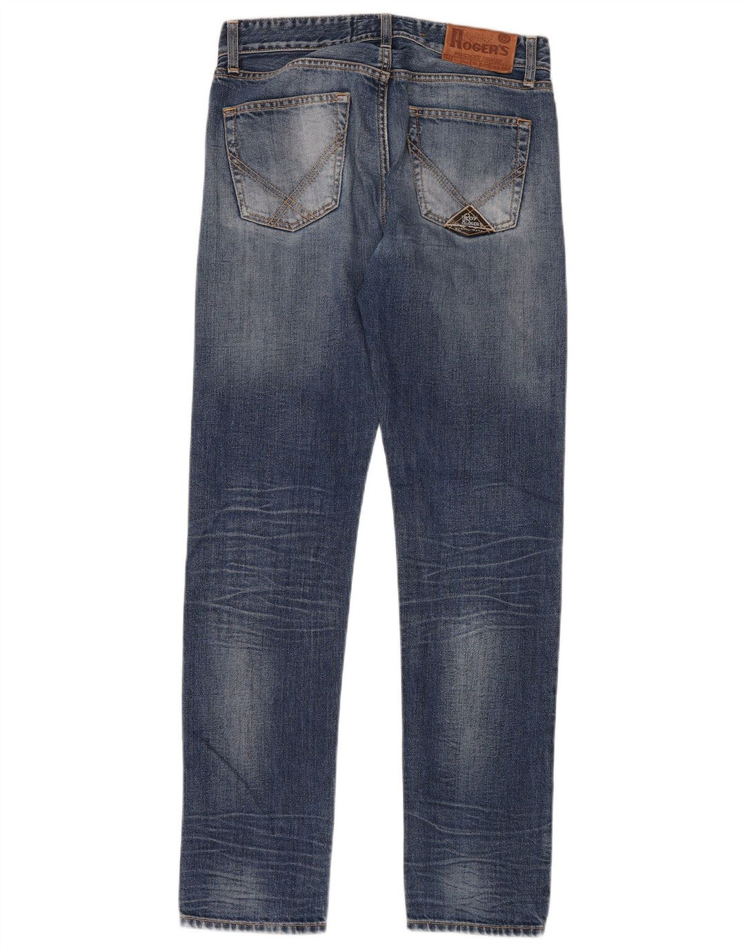 ROY ROGERS Lige jeans til kvinder W30 L32 blå bomuld