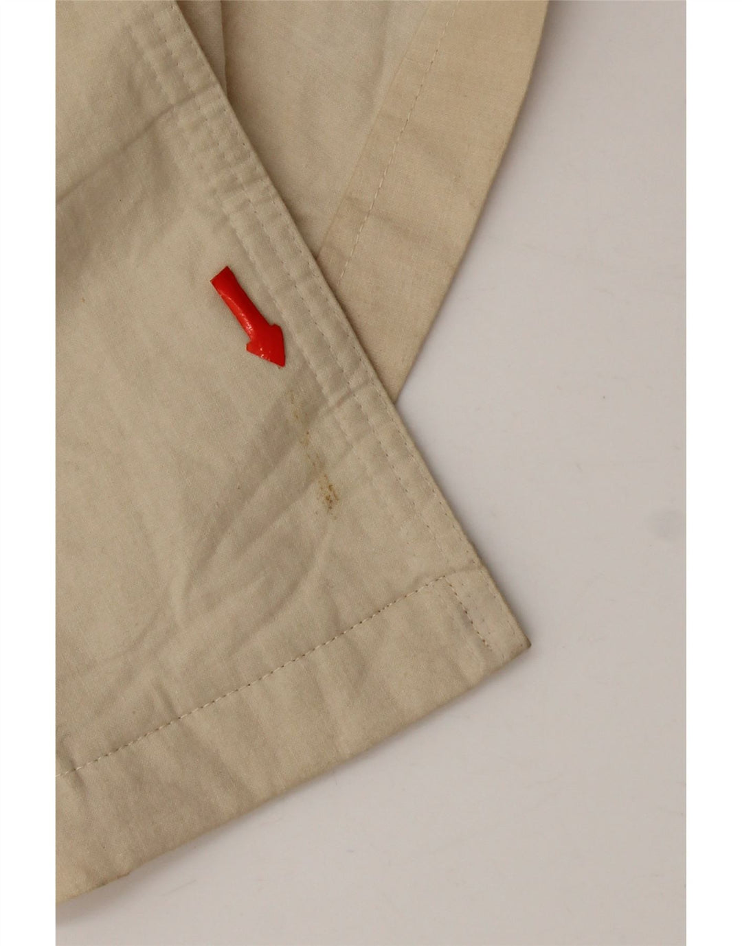 Vintage Herre Dobbeltradet Trench Coat UK 38 Medium Beige