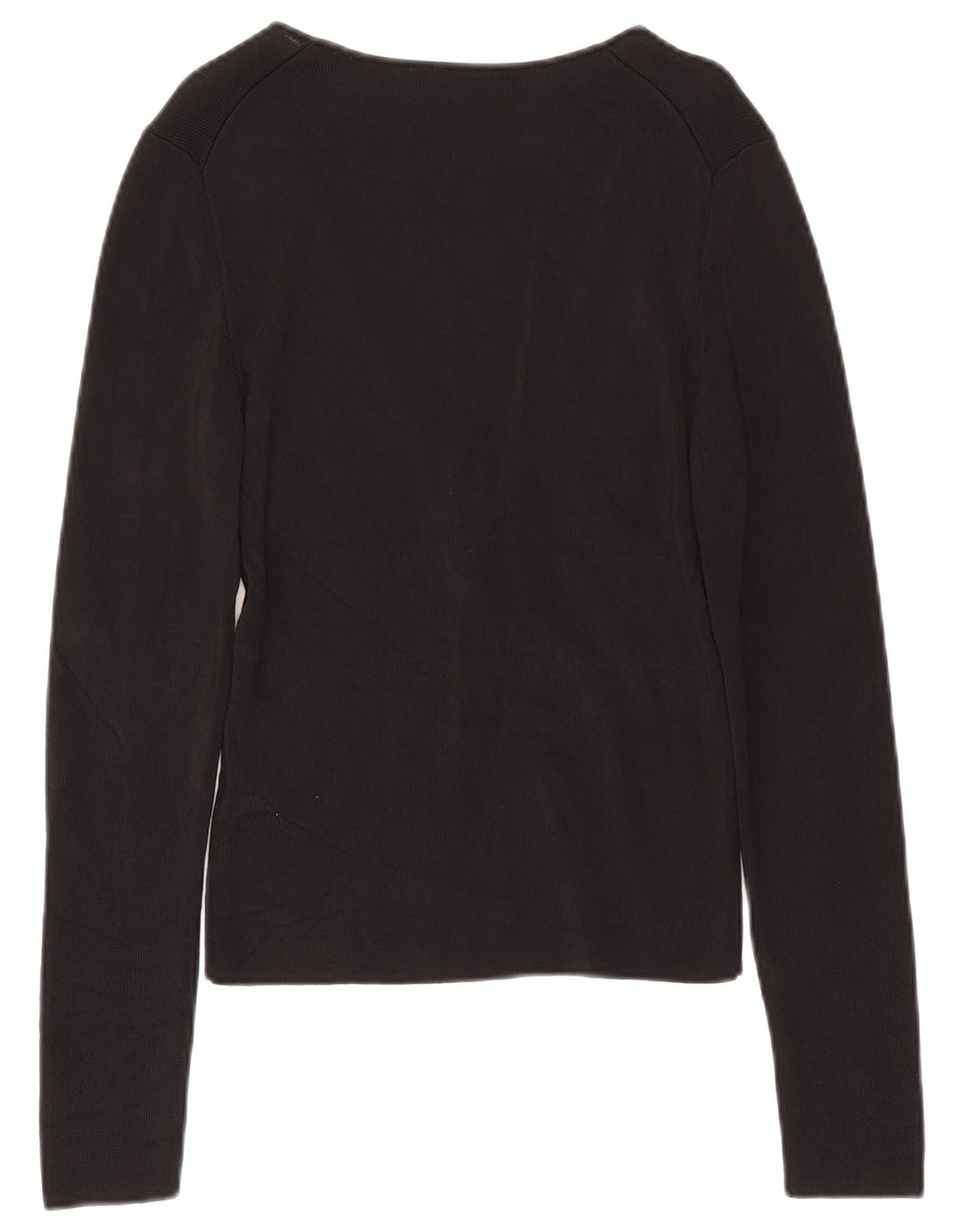 Guess Dametop Langærmet UK 12 Medium Sort Rayon